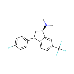 CN(C)[C@@H]1C[C@@H](c2ccc(F)cc2)c2ccc(C(F)(F)F)cc21 ZINC000029482056