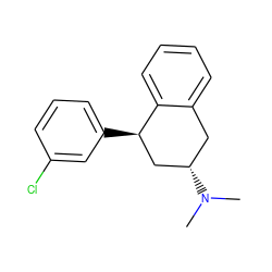 CN(C)[C@H]1Cc2ccccc2[C@H](c2cccc(Cl)c2)C1 ZINC000138755589