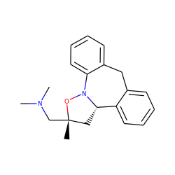 CN(C)C[C@@]1(C)C[C@H]2c3ccccc3Cc3ccccc3N2O1 ZINC000013436911