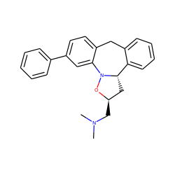 CN(C)C[C@@H]1C[C@H]2c3ccccc3Cc3ccc(-c4ccccc4)cc3N2O1 ZINC000013437217