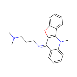 CN(C)CCCN=c1c2ccccc2n(C)c2c1oc1ccccc12 ZINC000053175219