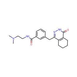 CN(C)CCNC(=O)c1cccc(Cc2n[nH]c(=O)c3c2CCCC3)c1 ZINC000167561713