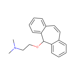 CN(C)CCOC1c2ccccc2C=Cc2ccccc21 ZINC000004167830