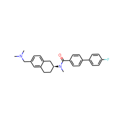 CN(C)Cc1ccc2c(c1)CC[C@H](N(C)C(=O)c1ccc(-c3ccc(F)cc3)cc1)C2 ZINC000013981403