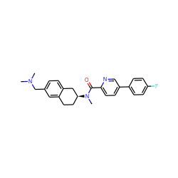 CN(C)Cc1ccc2c(c1)CC[C@H](N(C)C(=O)c1ccc(-c3ccc(F)cc3)cn1)C2 ZINC000036126693