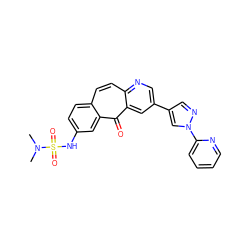 CN(C)S(=O)(=O)Nc1ccc2ccc3ncc(-c4cnn(-c5ccccn5)c4)cc3c(=O)c2c1 ZINC000072112666