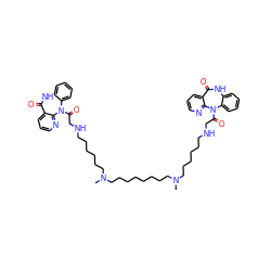 CN(CCCCCCCCN(C)CCCCCCNCC(=O)N1c2ccccc2NC(=O)c2cccnc21)CCCCCCNCC(=O)N1c2ccccc2NC(=O)c2cccnc21 ZINC000150548579