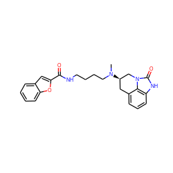 CN(CCCCNC(=O)c1cc2ccccc2o1)[C@@H]1Cc2cccc3[nH]c(=O)n(c23)C1 ZINC000653850799