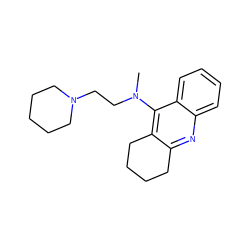 CN(CCN1CCCCC1)c1c2c(nc3ccccc13)CCCC2 ZINC000013472651