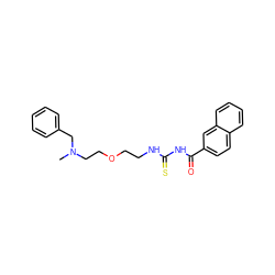 CN(CCOCCNC(=S)NC(=O)c1ccc2ccccc2c1)Cc1ccccc1 ZINC000001535272