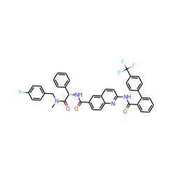 CN(Cc1ccc(F)cc1)C(=O)[C@@H](NC(=O)c1ccc2nc(NC(=O)c3ccccc3-c3ccc(C(F)(F)F)cc3)ccc2c1)c1ccccc1 ZINC000095563580