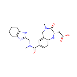 CN(Cc1nc2c([nH]1)CCCC2)C(=O)c1ccc2c(c1)CN(C)C(=O)[C@H](CC(=O)O)N2 ZINC000026851558