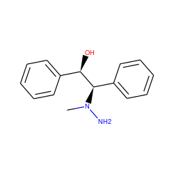 CN(N)[C@H](c1ccccc1)[C@H](O)c1ccccc1 ZINC000034055059