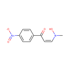 CN(O)/C=C\C(=O)c1ccc([N+](=O)[O-])cc1 ZINC000027327699