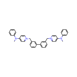 CN(c1ccccc1)c1cc[n+](Cc2cccc(-c3cccc(C[n+]4ccc(N(C)c5ccccc5)cc4)c3)c2)cc1 ZINC000028457537