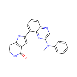 CN(c1ccccc1)c1cnc2cccc(-c3cc4c([nH]3)CCNC4=O)c2n1 ZINC000222381981