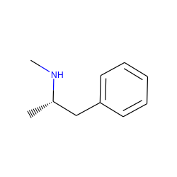 CN[C@@H](C)Cc1ccccc1 ZINC000006021043