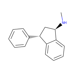 CN[C@@H]1C[C@@H](c2ccccc2)c2ccccc21 ZINC000029483327