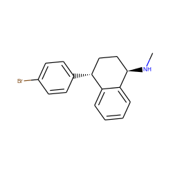 CN[C@@H]1CC[C@@H](c2ccc(Br)cc2)c2ccccc21 ZINC000029325197