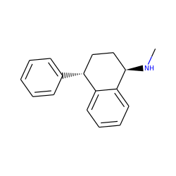 CN[C@@H]1CC[C@@H](c2ccccc2)c2ccccc21 ZINC000004217502
