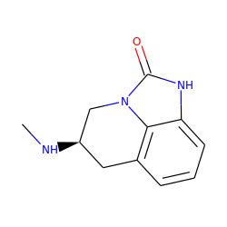 CN[C@@H]1Cc2cccc3[nH]c(=O)n(c23)C1 ZINC000003960633