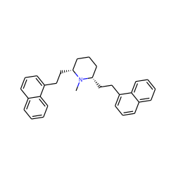 CN1[C@H](CCc2cccc3ccccc23)CCC[C@@H]1CCc1cccc2ccccc12 ZINC000013671772