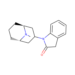 CN1[C@H]2CCC[C@H]1CC(N1C(=O)Cc3ccccc31)C2 ZINC000101376175