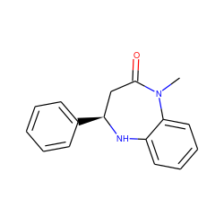 CN1C(=O)C[C@H](c2ccccc2)Nc2ccccc21 ZINC000000173230