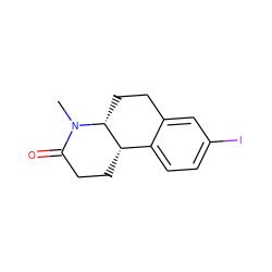 CN1C(=O)CC[C@H]2c3ccc(I)cc3CC[C@H]21 ZINC000033964557