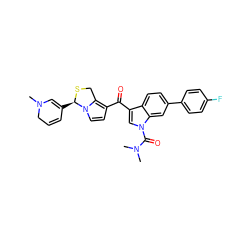 CN1C=C([C@H]2SCc3c(C(=O)c4cn(C(=O)N(C)C)c5cc(-c6ccc(F)cc6)ccc45)ccn32)C=CC1 ZINC000026733532