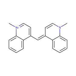 CN1C=C/C(=C\c2cc[n+](C)c3ccccc23)c2ccccc21 ZINC000002487716