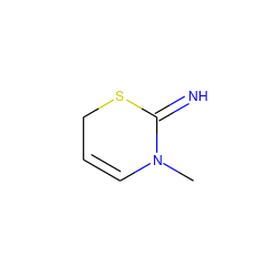 CN1C=CCSC1=N ZINC000100227796