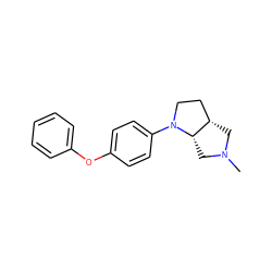 CN1C[C@H]2CCN(c3ccc(Oc4ccccc4)cc3)[C@H]2C1 ZINC000062178504