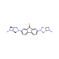 CN1C[C@H]2CN(c3ccc4c(c3)C(=O)c3cc(N5C[C@@H]6CN(C)[C@@H]6C5)ccc3-4)C[C@H]21 ZINC000082153306