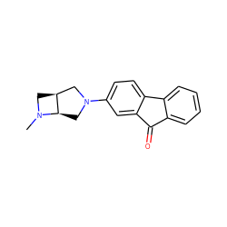 CN1C[C@H]2CN(c3ccc4c(c3)C(=O)c3ccccc3-4)C[C@H]21 ZINC000082150300