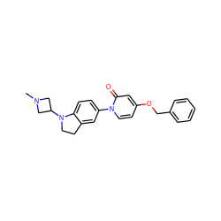 CN1CC(N2CCc3cc(-n4ccc(OCc5ccccc5)cc4=O)ccc32)C1 ZINC000072114389