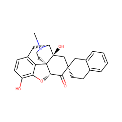 CN1CC[C@@]23c4c5ccc(O)c4O[C@H]2C(=O)[C@@]2(CCc4ccccc4C2)C[C@@]3(O)[C@H]1C5 ZINC000169341304