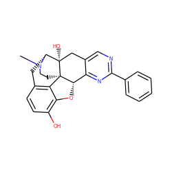 CN1CC[C@@]23c4c5ccc(O)c4O[C@H]2c2nc(-c4ccccc4)ncc2C[C@]3(O)[C@H]1C5 ZINC000169344679