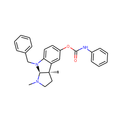 CN1CC[C@]2(C)c3cc(OC(=O)Nc4ccccc4)ccc3N(Cc3ccccc3)[C@H]12 ZINC000013765009