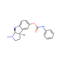 CN1CC[C@]2(C)c3cc(OC(=O)Nc4ccccc4)ccc3N[C@H]12 ZINC000013765014