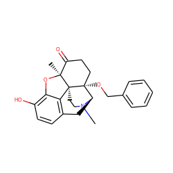 CN1CC[C@]23c4c5ccc(O)c4O[C@@]2(C)C(=O)CC[C@@]3(OCc2ccccc2)[C@H]1C5 ZINC000013643636