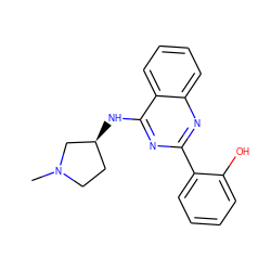 CN1CC[C@H](Nc2nc(-c3ccccc3O)nc3ccccc23)C1 ZINC000059275536