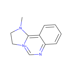 CN1CC[n+]2cnc3ccccc3c21 ZINC000013115691