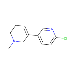 CN1CCC=C(c2ccc(Cl)nc2)C1 ZINC000027652127