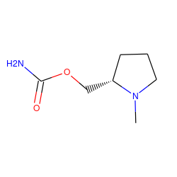 CN1CCC[C@H]1COC(N)=O ZINC000096939009