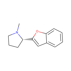 CN1CCC[C@H]1c1cc2ccccc2o1 ZINC000028465984