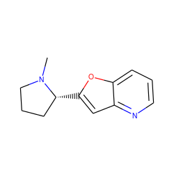 CN1CCC[C@H]1c1cc2ncccc2o1 ZINC000003827980