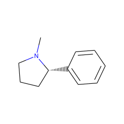 CN1CCC[C@H]1c1ccccc1 ZINC000002043714