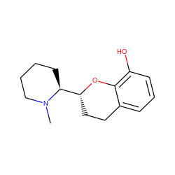 CN1CCCC[C@H]1[C@H]1CCc2cccc(O)c2O1 ZINC000013471327