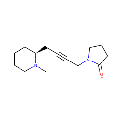 CN1CCCC[C@H]1CC#CCN1CCCC1=O ZINC000029331509